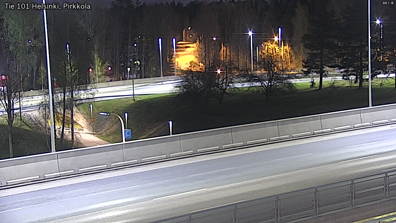Weather Camera Image Road 101 Helsinki Pirkkola, Helsinki, Uusimaa