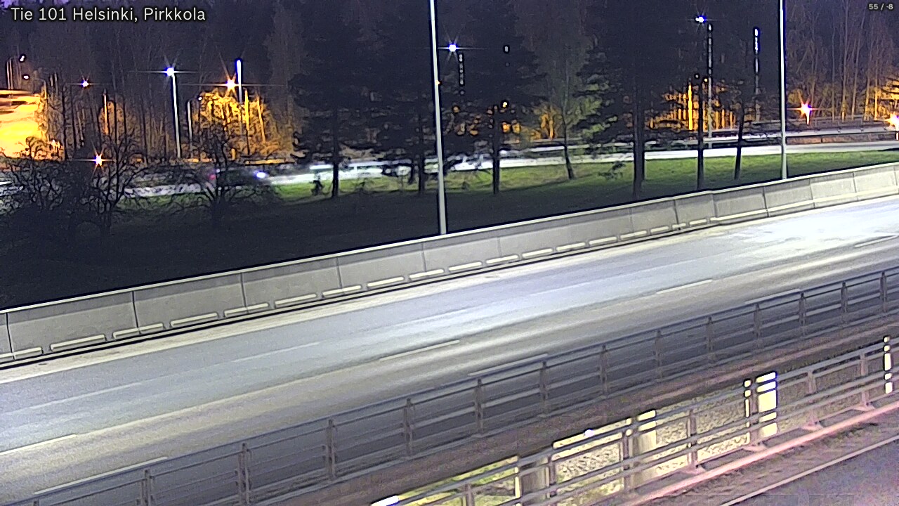 Weather Camera Image Road 101 Helsinki Pirkkola, Helsinki, Uusimaa