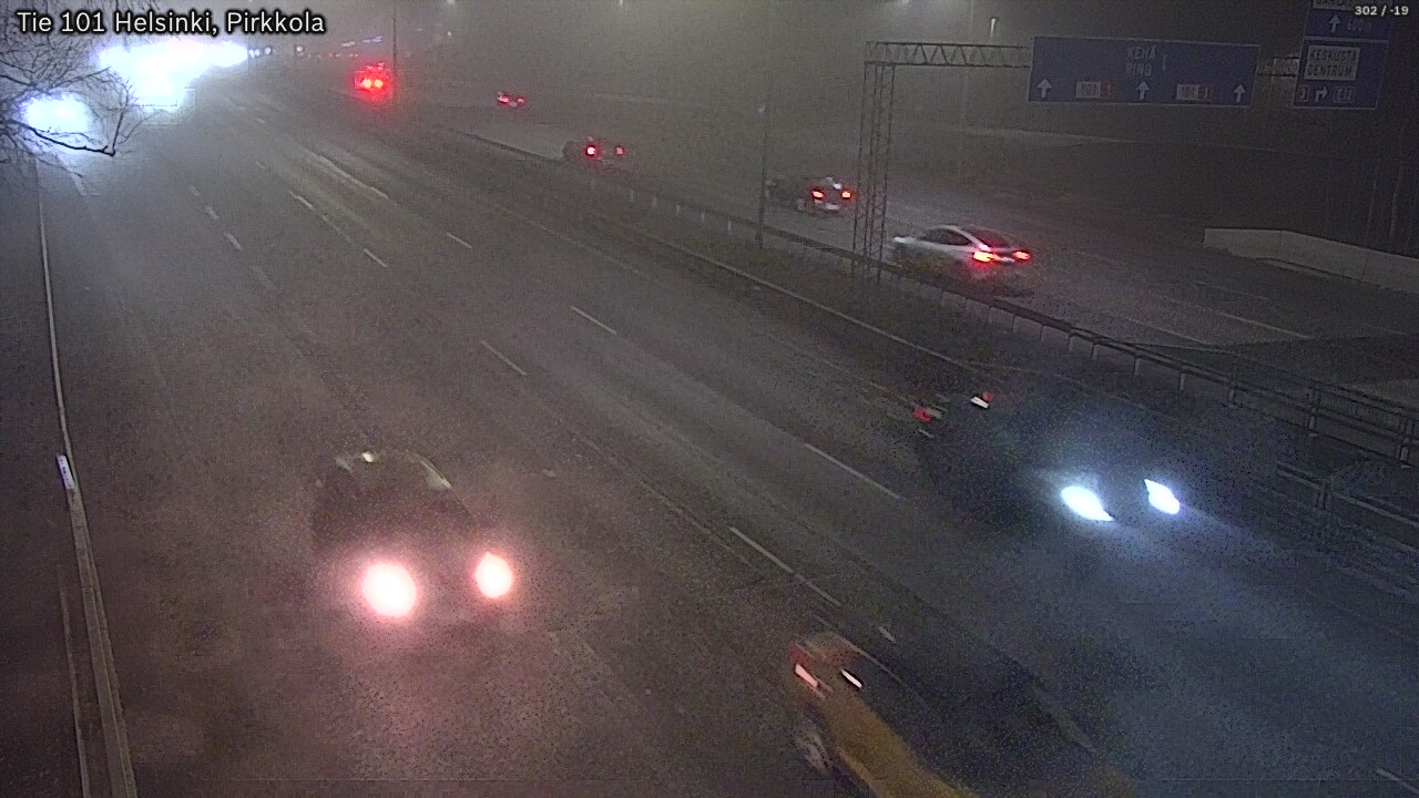 Weather Camera Image Väg 101 Helsingfors Britas, Helsinki, Uusimaa