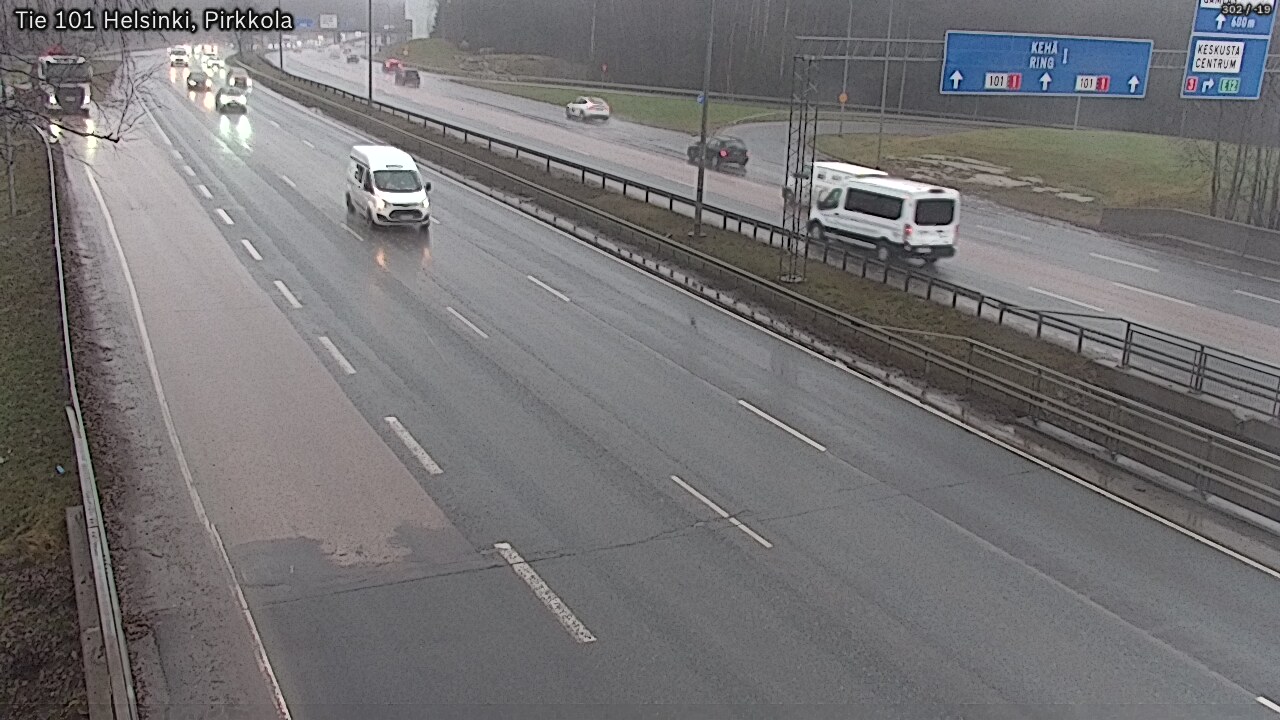 Weather Camera Image Väg 101 Helsingfors Britas, Helsinki, Uusimaa