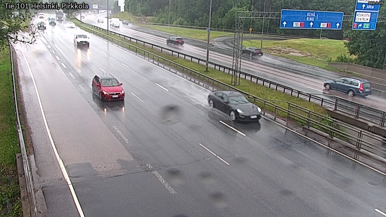 Weather Camera Image Väg 101 Helsingfors Britas, Helsinki, Uusimaa