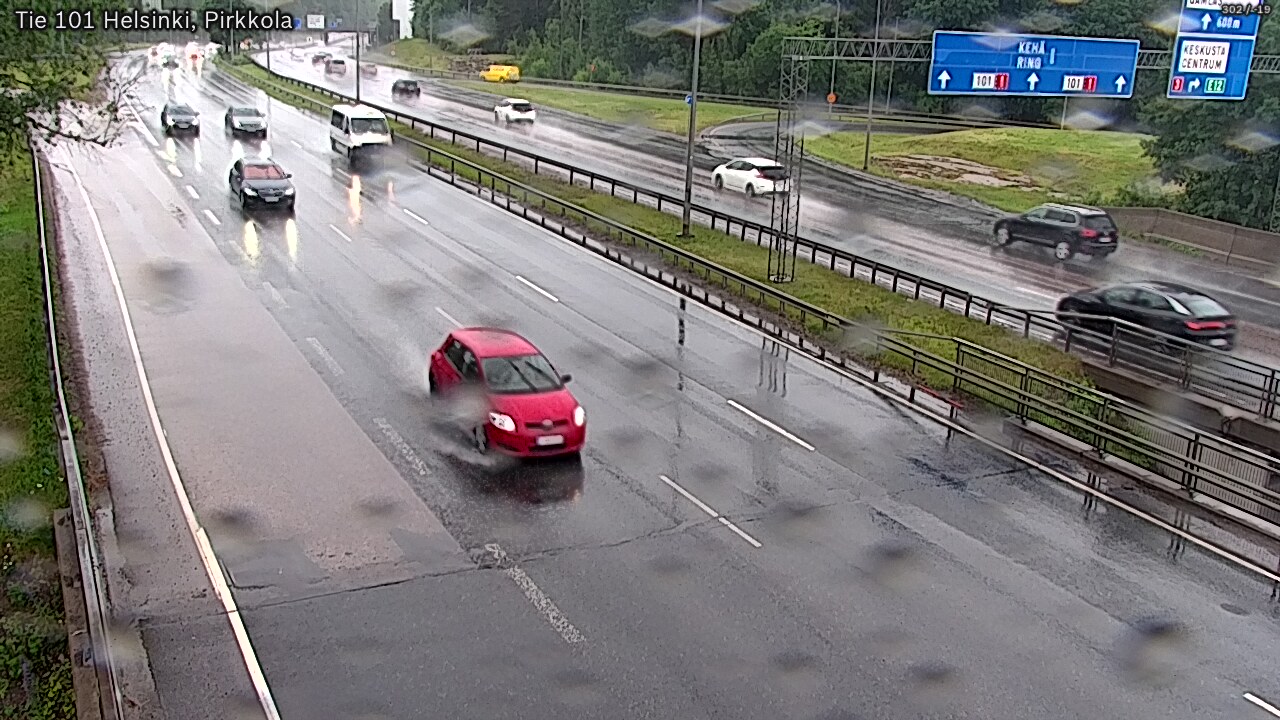 Weather Camera Image Väg 101 Helsingfors Britas, Helsinki, Uusimaa