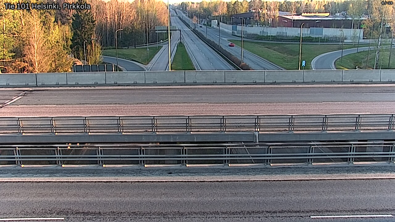 Weather Camera Image Väg 101 Helsingfors Britas, Helsinki, Uusimaa