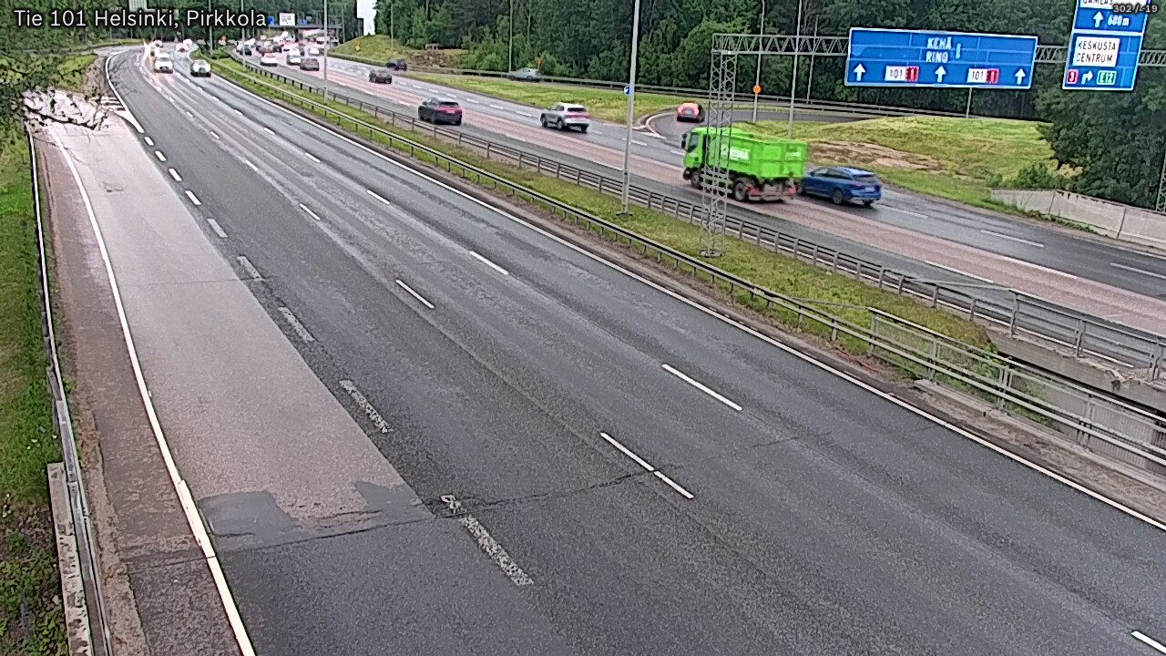 Weather Camera Image Väg 101 Helsingfors Britas, Helsinki, Uusimaa