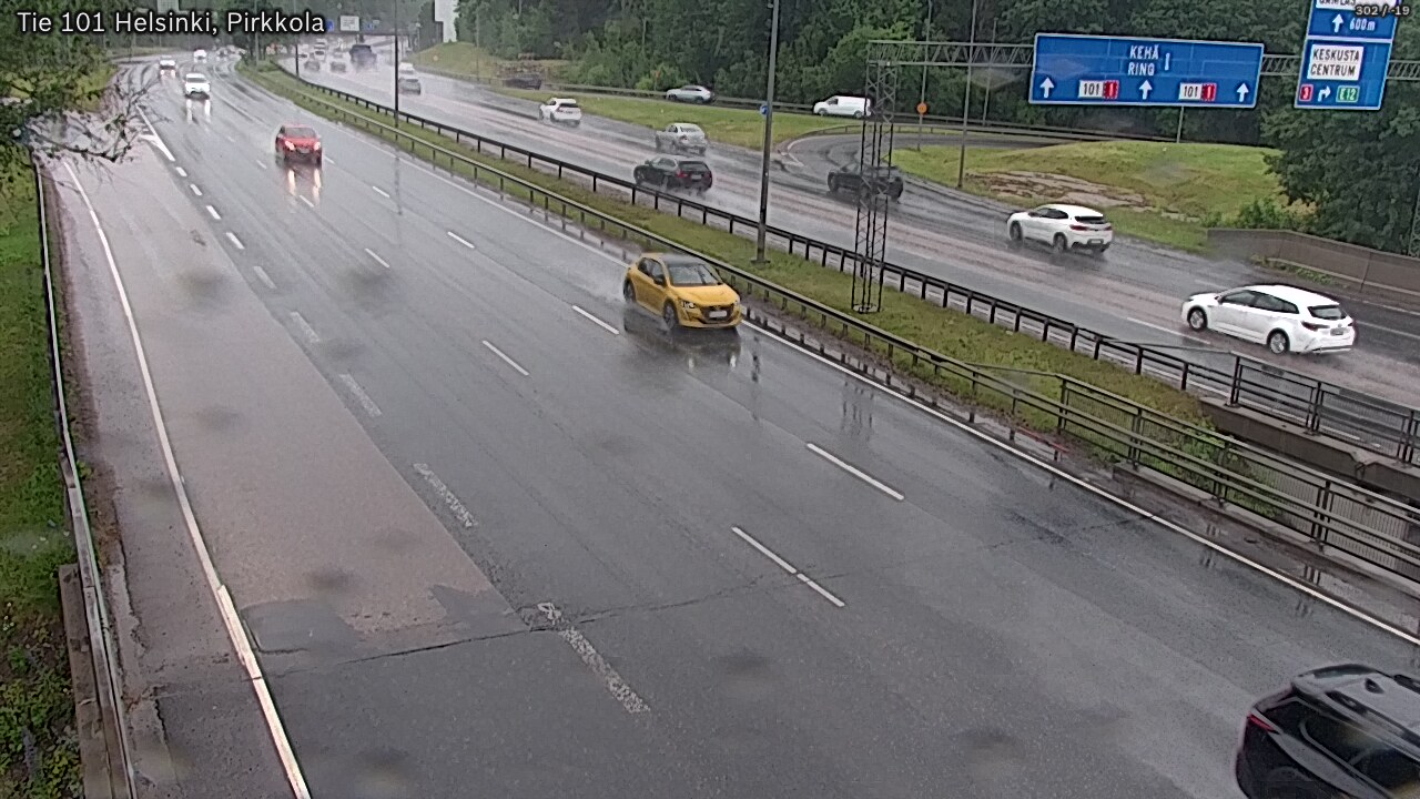 Weather Camera Image Väg 101 Helsingfors Britas, Helsinki, Uusimaa