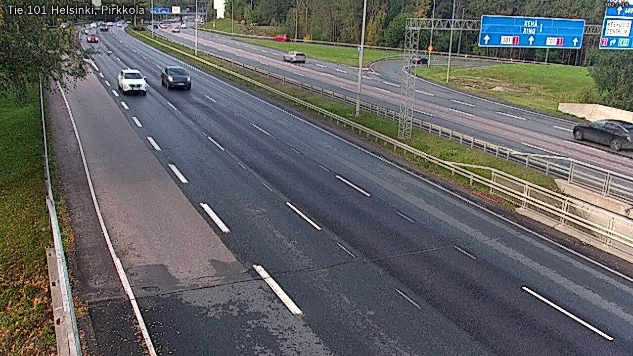 Weather Camera Image Väg 101 Helsingfors Britas, Helsinki, Uusimaa