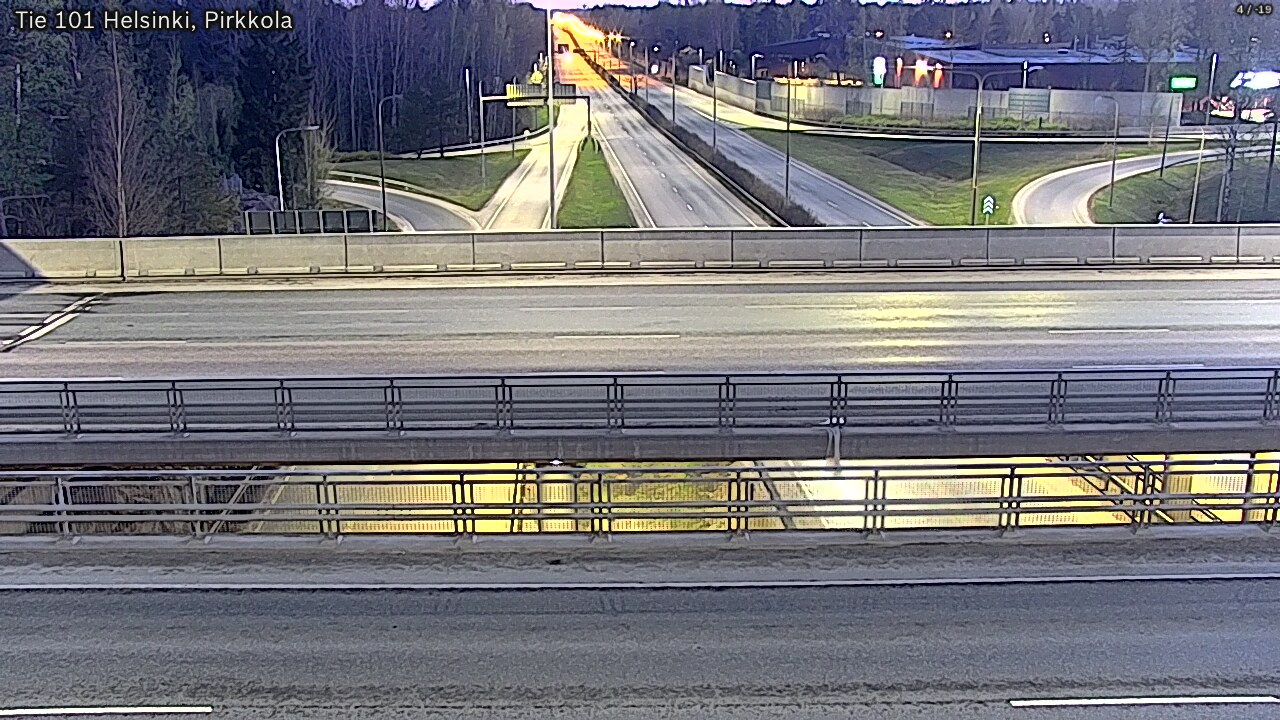 Weather Camera Image Väg 101 Helsingfors Britas, Helsinki, Uusimaa