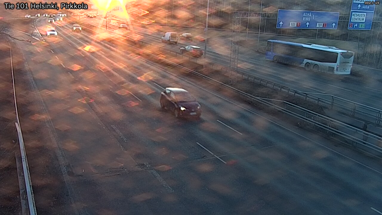 Weather Camera Image Väg 101 Helsingfors Britas, Helsinki, Uusimaa