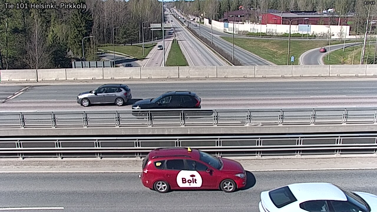 Weather Camera Image Väg 101 Helsingfors Britas, Helsinki, Uusimaa