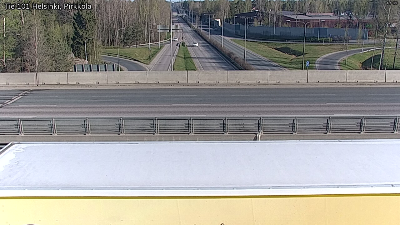 Weather Camera Image Väg 101 Helsingfors Britas, Helsinki, Uusimaa