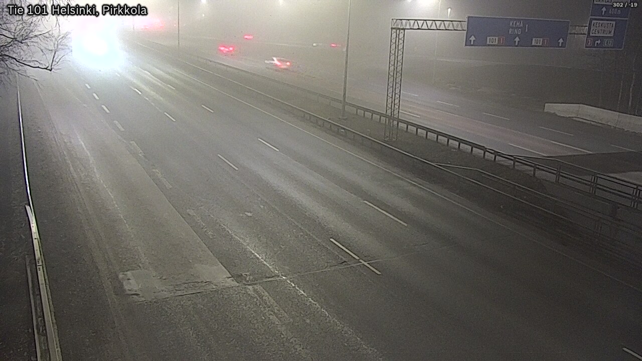 Weather Camera Image Väg 101 Helsingfors Britas, Helsinki, Uusimaa