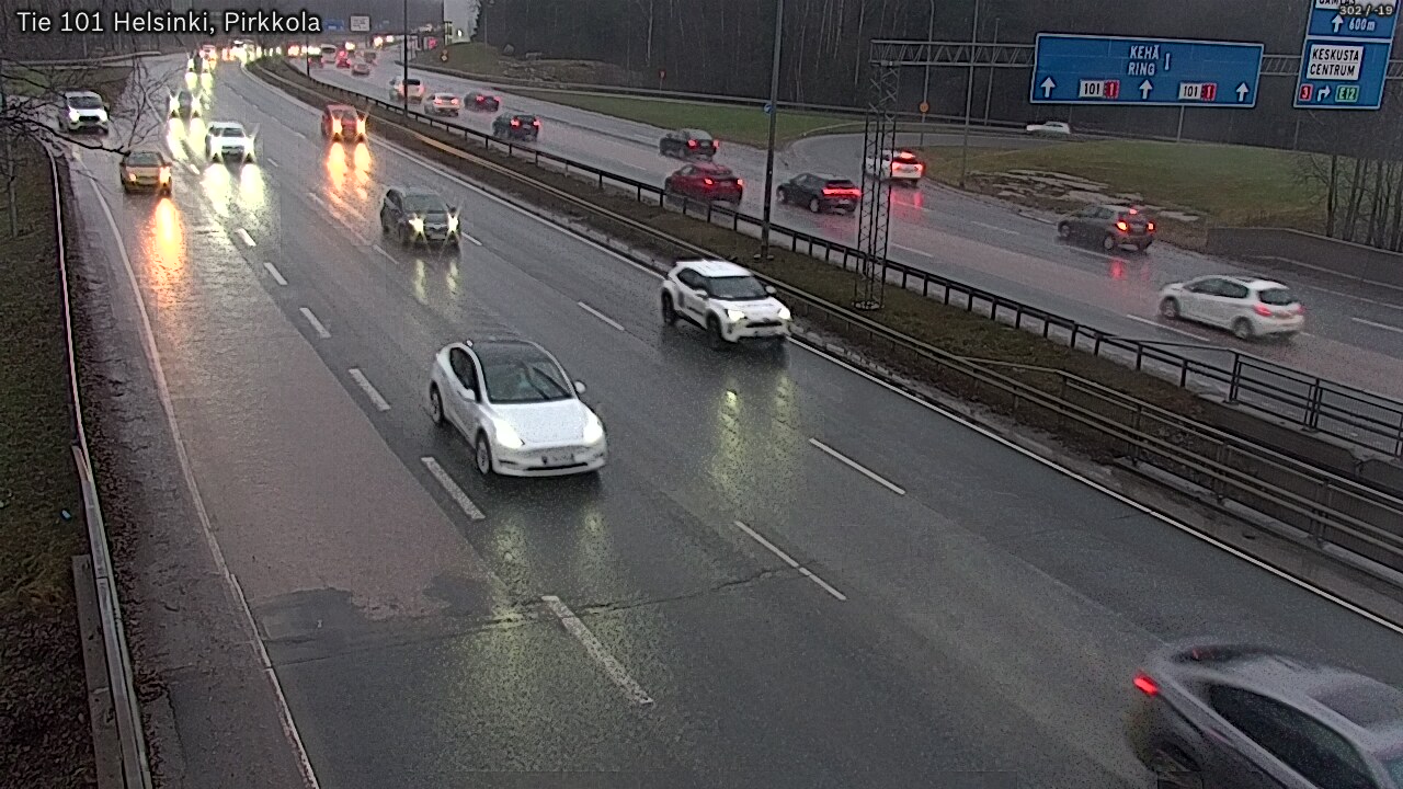 Weather Camera Image Väg 101 Helsingfors Britas, Helsinki, Uusimaa
