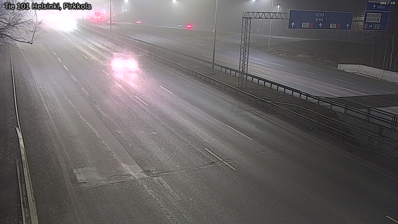 Weather Camera Image Väg 101 Helsingfors Britas, Helsinki, Uusimaa