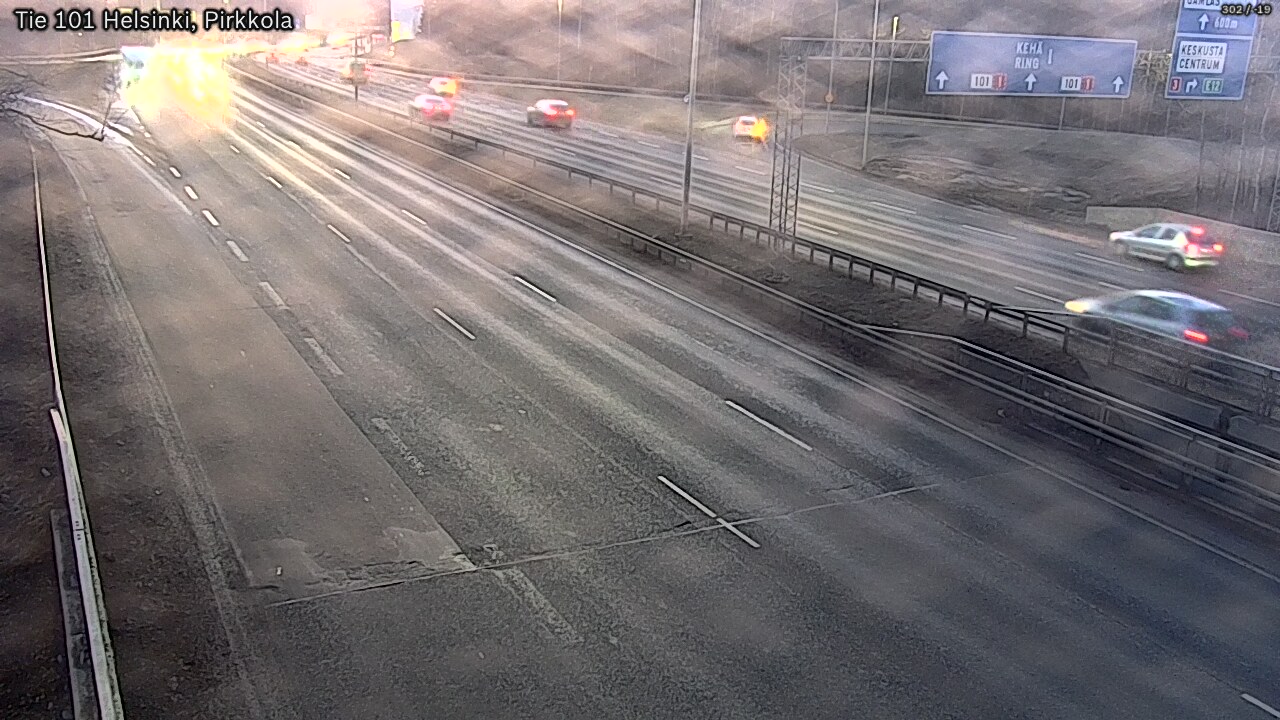 Weather Camera Image Väg 101 Helsingfors Britas, Helsinki, Uusimaa