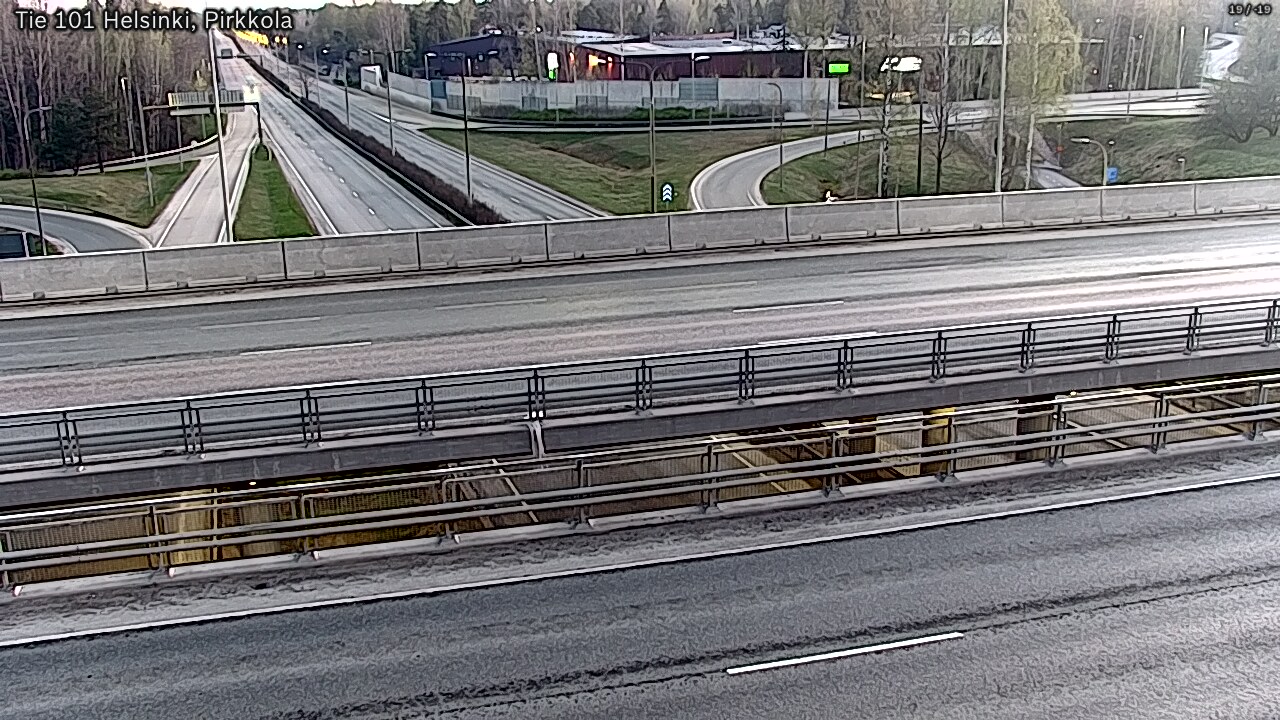 Weather Camera Image Väg 101 Helsingfors Britas, Helsinki, Uusimaa
