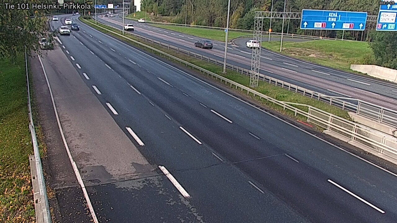 Weather Camera Image Väg 101 Helsingfors Britas, Helsinki, Uusimaa