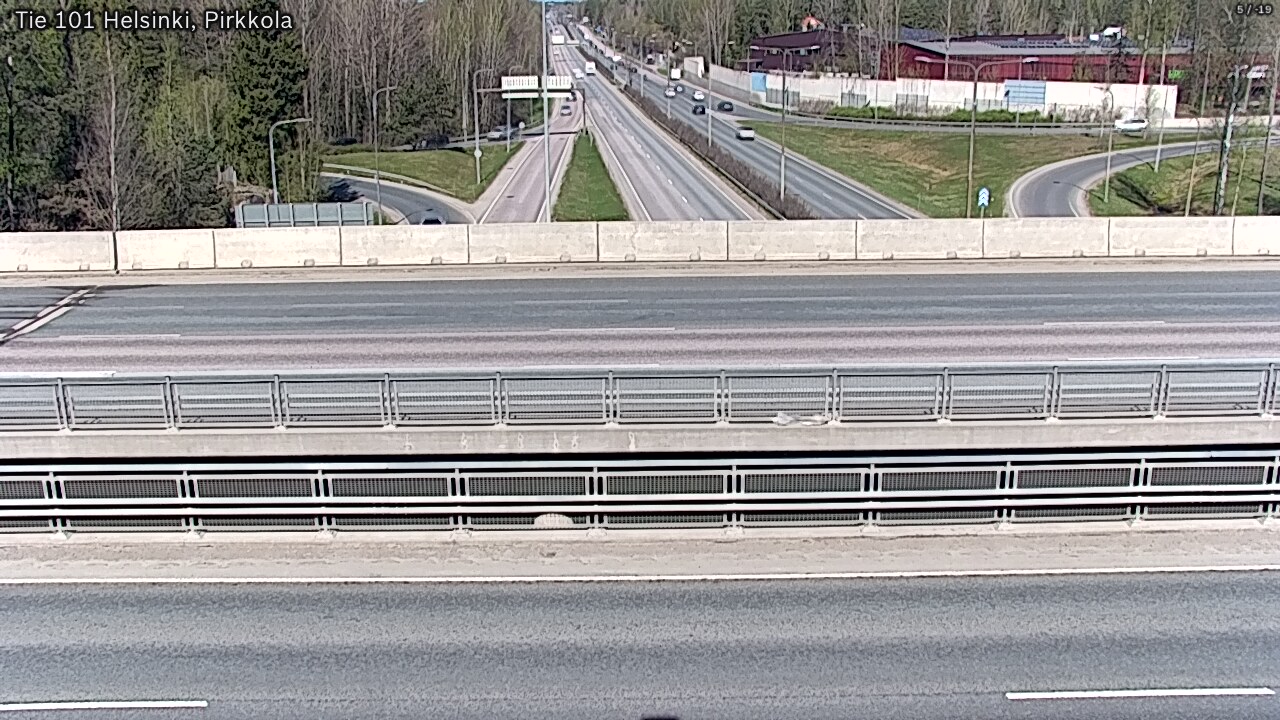Weather Camera Image Väg 101 Helsingfors Britas, Helsinki, Uusimaa