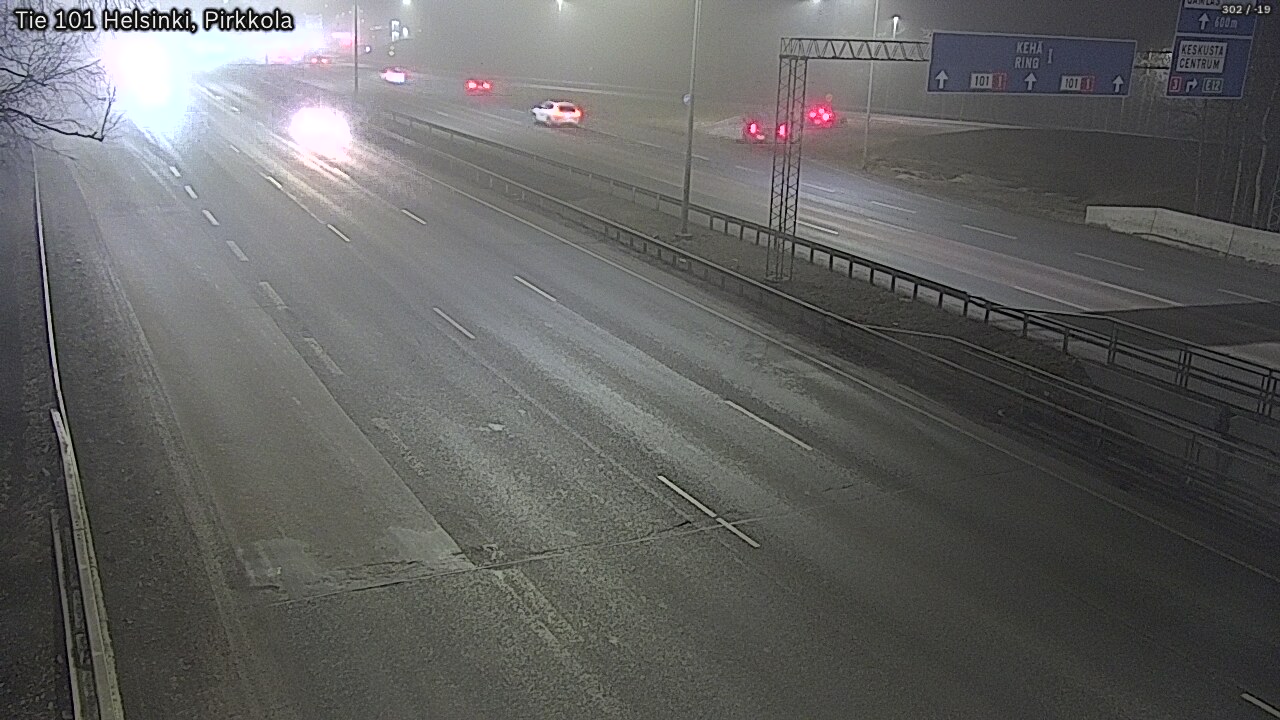 Weather Camera Image Väg 101 Helsingfors Britas, Helsinki, Uusimaa