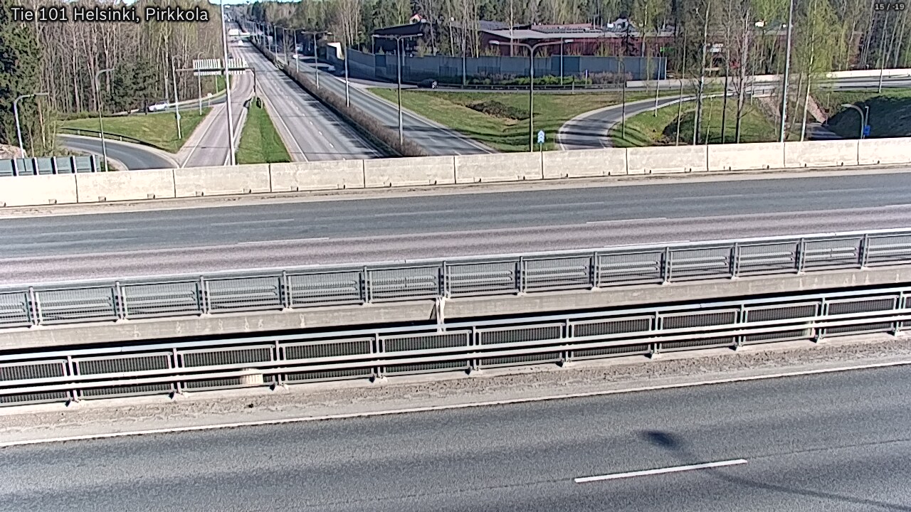 Weather Camera Image Väg 101 Helsingfors Britas, Helsinki, Uusimaa