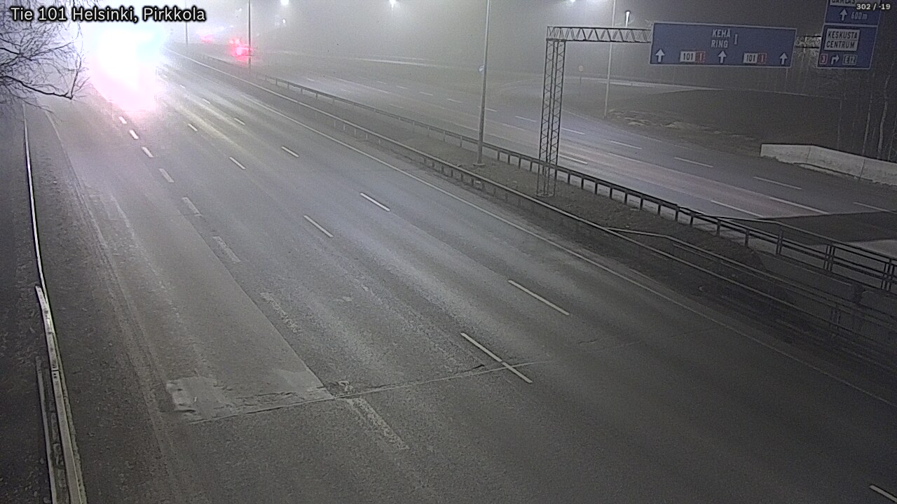 Weather Camera Image Väg 101 Helsingfors Britas, Helsinki, Uusimaa