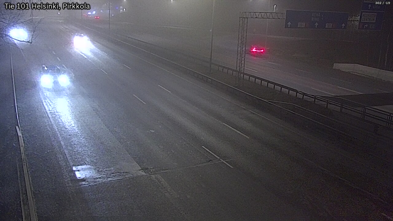 Weather Camera Image Väg 101 Helsingfors Britas, Helsinki, Uusimaa