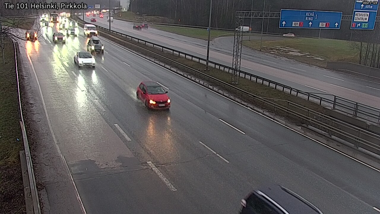 Weather Camera Image Väg 101 Helsingfors Britas, Helsinki, Uusimaa