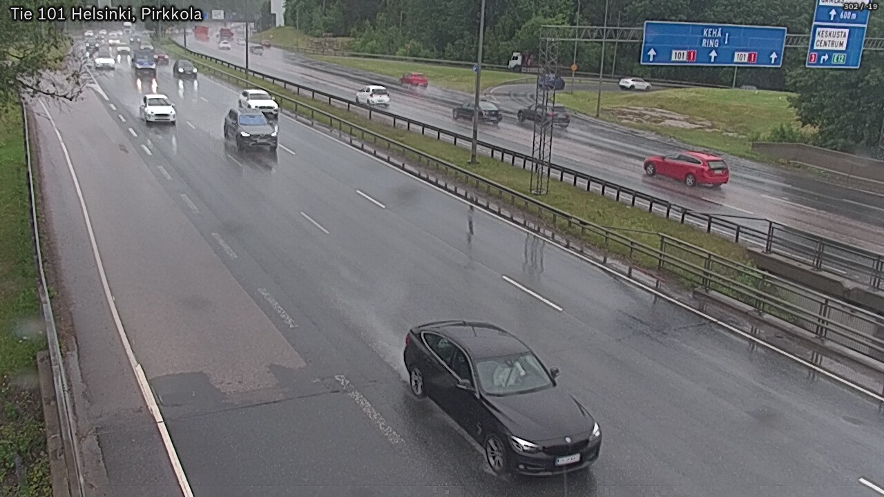 Weather Camera Image Väg 101 Helsingfors Britas, Helsinki, Uusimaa