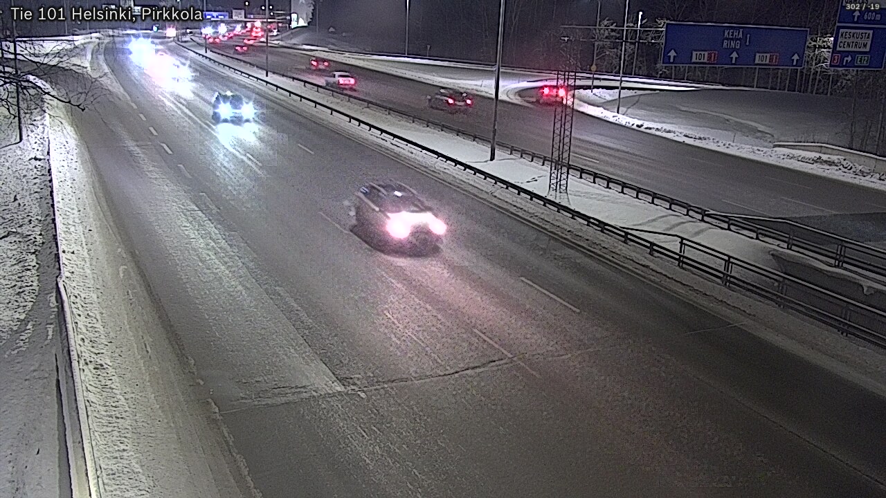 Weather Camera Image Väg 101 Helsingfors Britas, Helsinki, Uusimaa