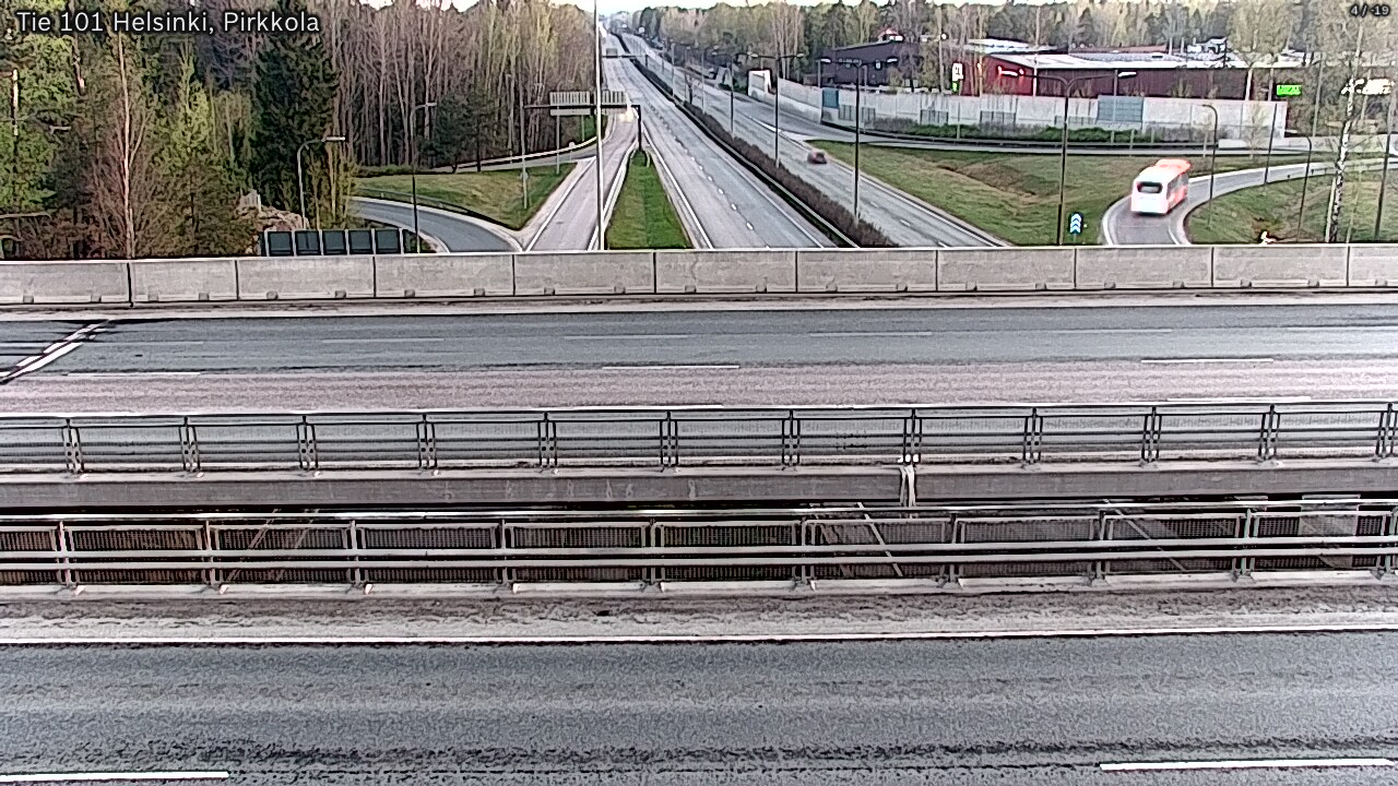 Weather Camera Image Väg 101 Helsingfors Britas, Helsinki, Uusimaa