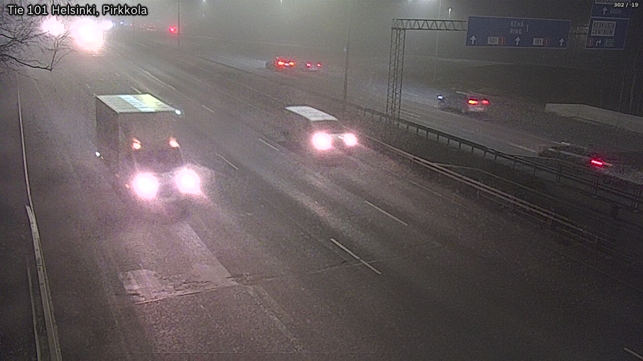 Weather Camera Image Väg 101 Helsingfors Britas, Helsinki, Uusimaa