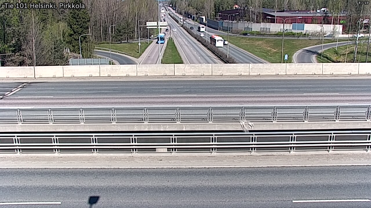 Weather Camera Image Väg 101 Helsingfors Britas, Helsinki, Uusimaa