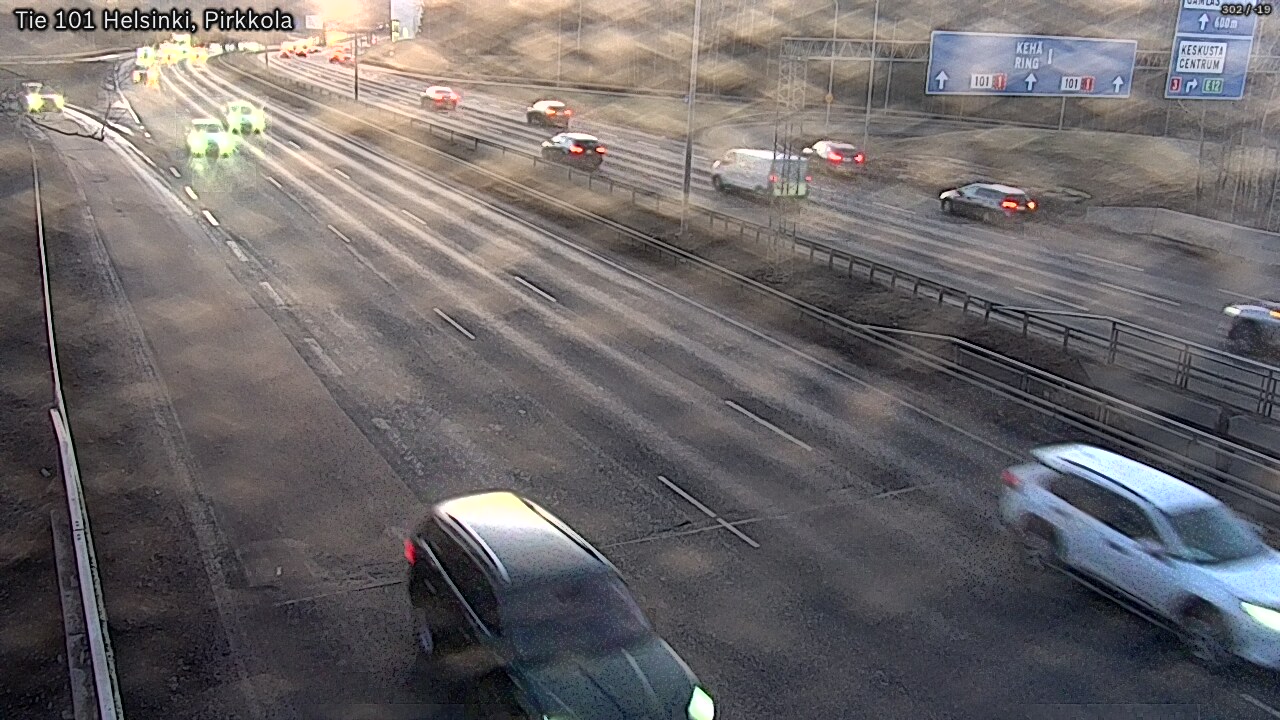 Weather Camera Image Väg 101 Helsingfors Britas, Helsinki, Uusimaa