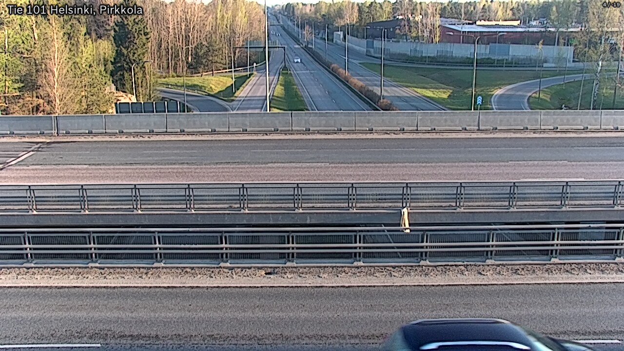 Weather Camera Image Väg 101 Helsingfors Britas, Helsinki, Uusimaa