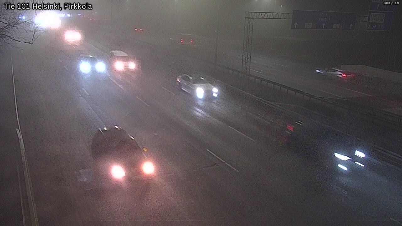Weather Camera Image Väg 101 Helsingfors Britas, Helsinki, Uusimaa