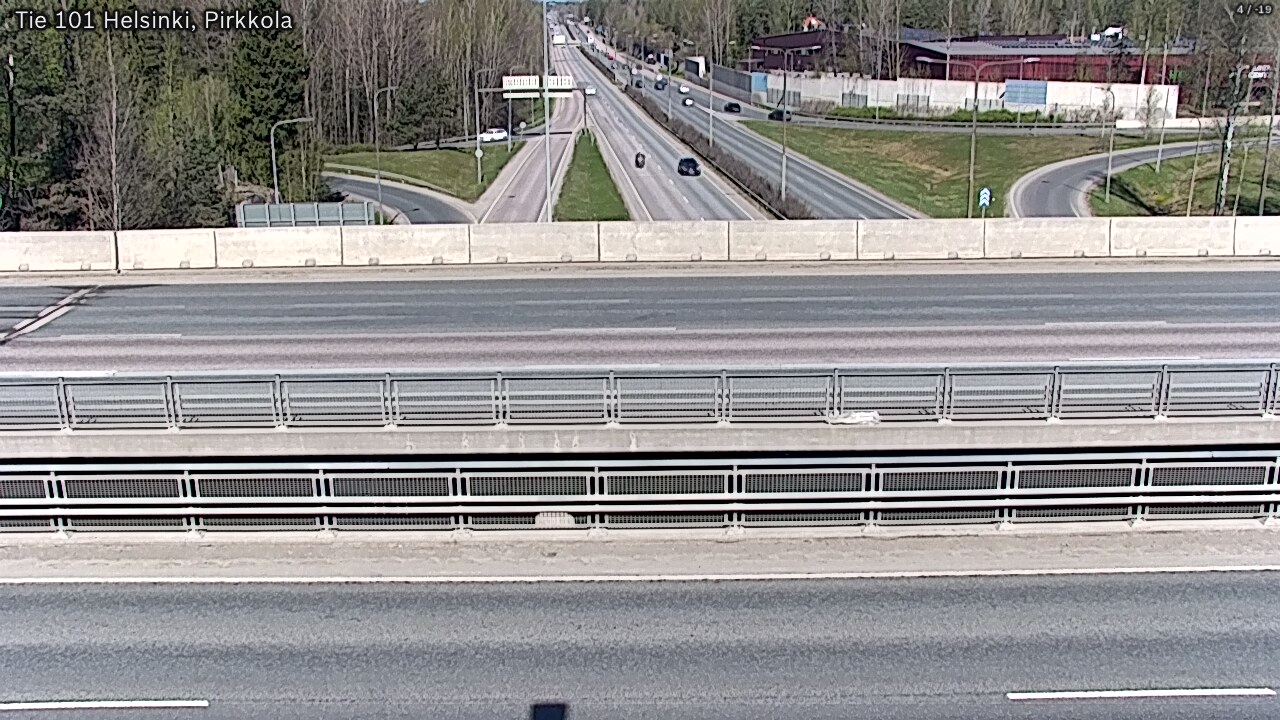 Weather Camera Image Väg 101 Helsingfors Britas, Helsinki, Uusimaa