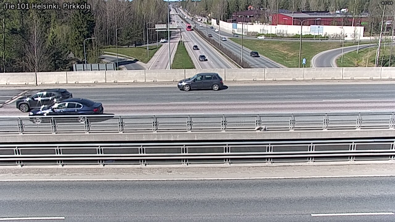Weather Camera Image Väg 101 Helsingfors Britas, Helsinki, Uusimaa