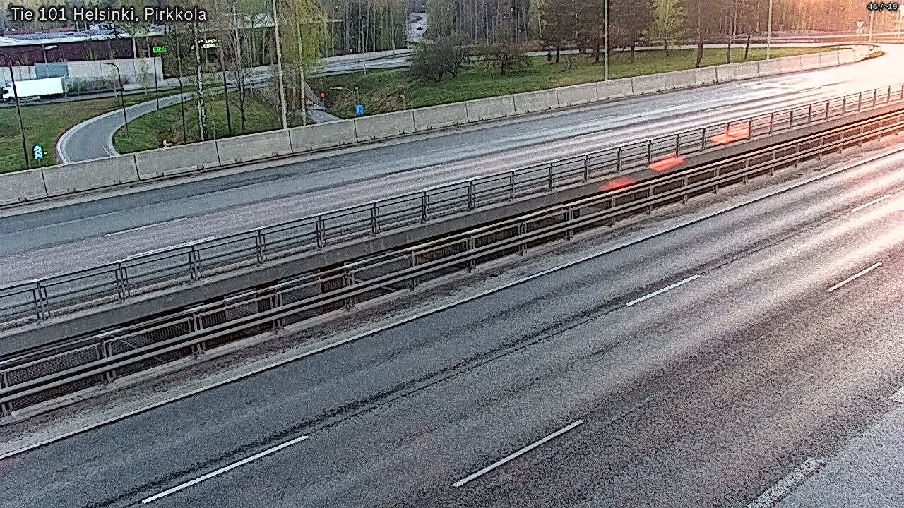 Weather Camera Image Väg 101 Helsingfors Britas, Helsinki, Uusimaa