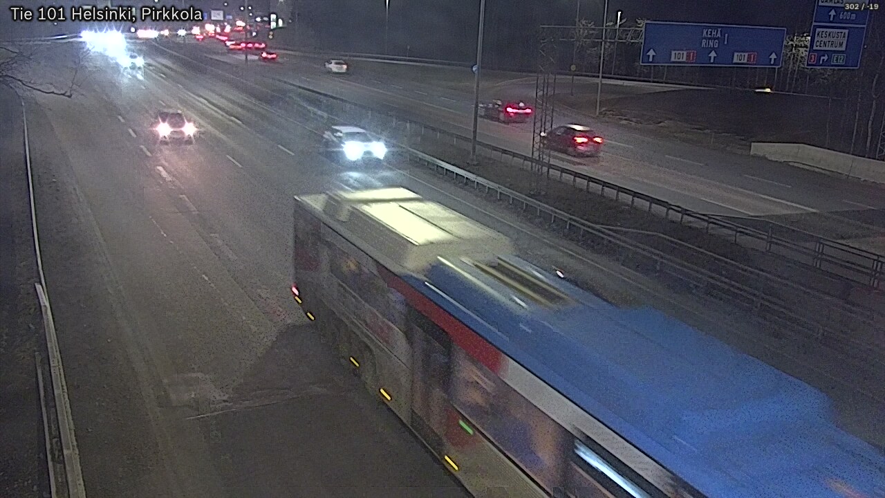 Weather Camera Image Väg 101 Helsingfors Britas, Helsinki, Uusimaa