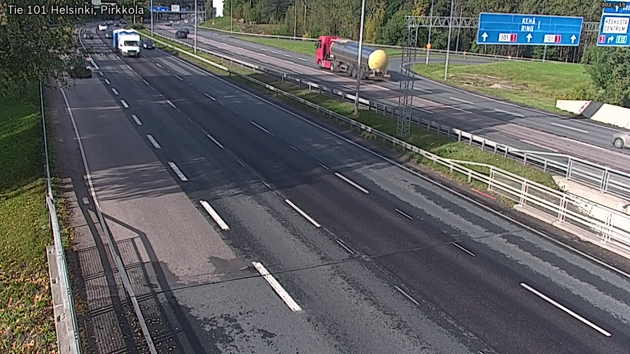 Weather Camera Image Väg 101 Helsingfors Britas, Helsinki, Uusimaa