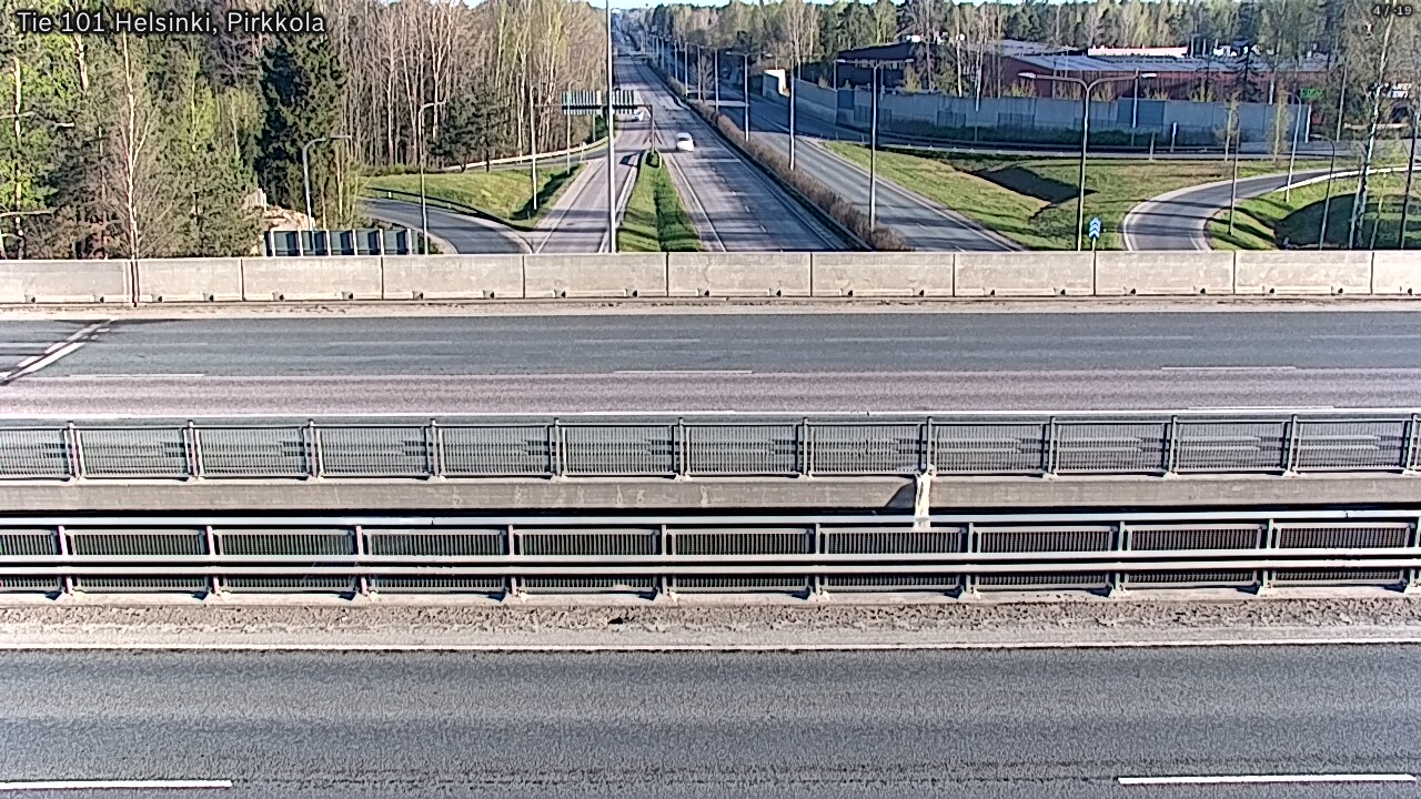 Weather Camera Image Väg 101 Helsingfors Britas, Helsinki, Uusimaa