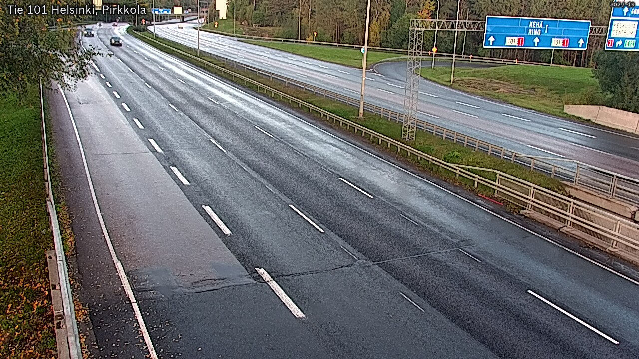 Weather Camera Image Väg 101 Helsingfors Britas, Helsinki, Uusimaa