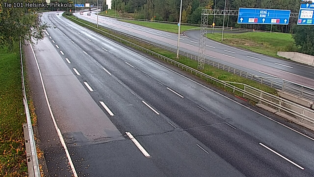 Weather Camera Image Väg 101 Helsingfors Britas, Helsinki, Uusimaa