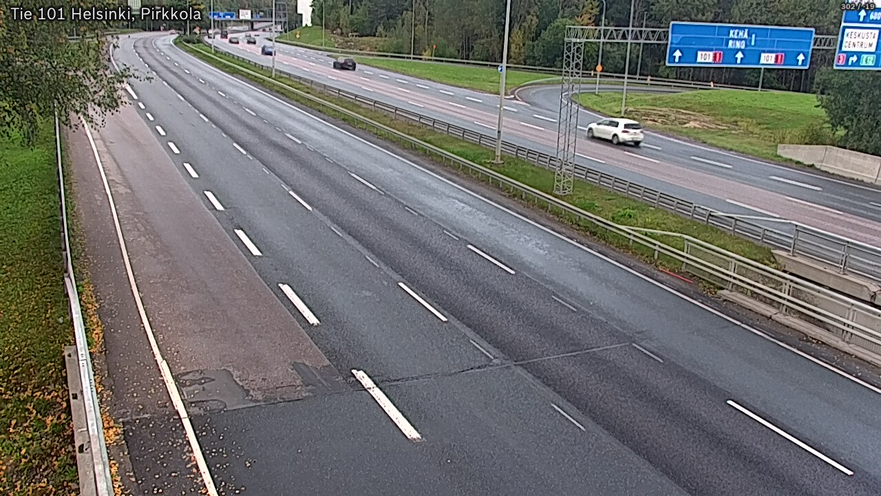 Weather Camera Image Väg 101 Helsingfors Britas, Helsinki, Uusimaa