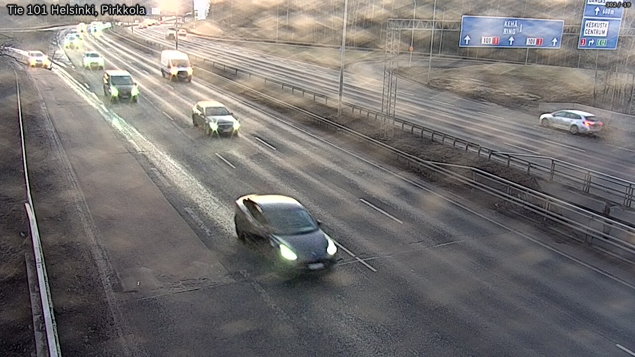 Weather Camera Image Väg 101 Helsingfors Britas, Helsinki, Uusimaa