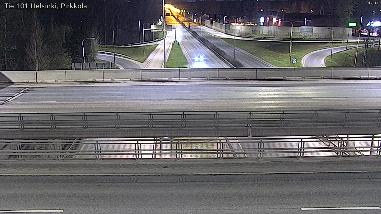 Weather Camera Image Road 101 Helsinki Pirkkola, Helsinki, Uusimaa