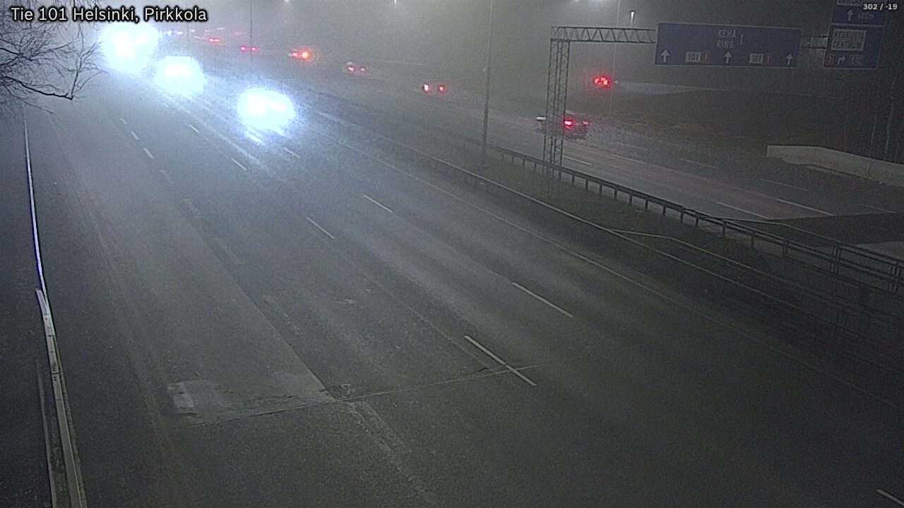 Weather Camera Image Väg 101 Helsingfors Britas, Helsinki, Uusimaa