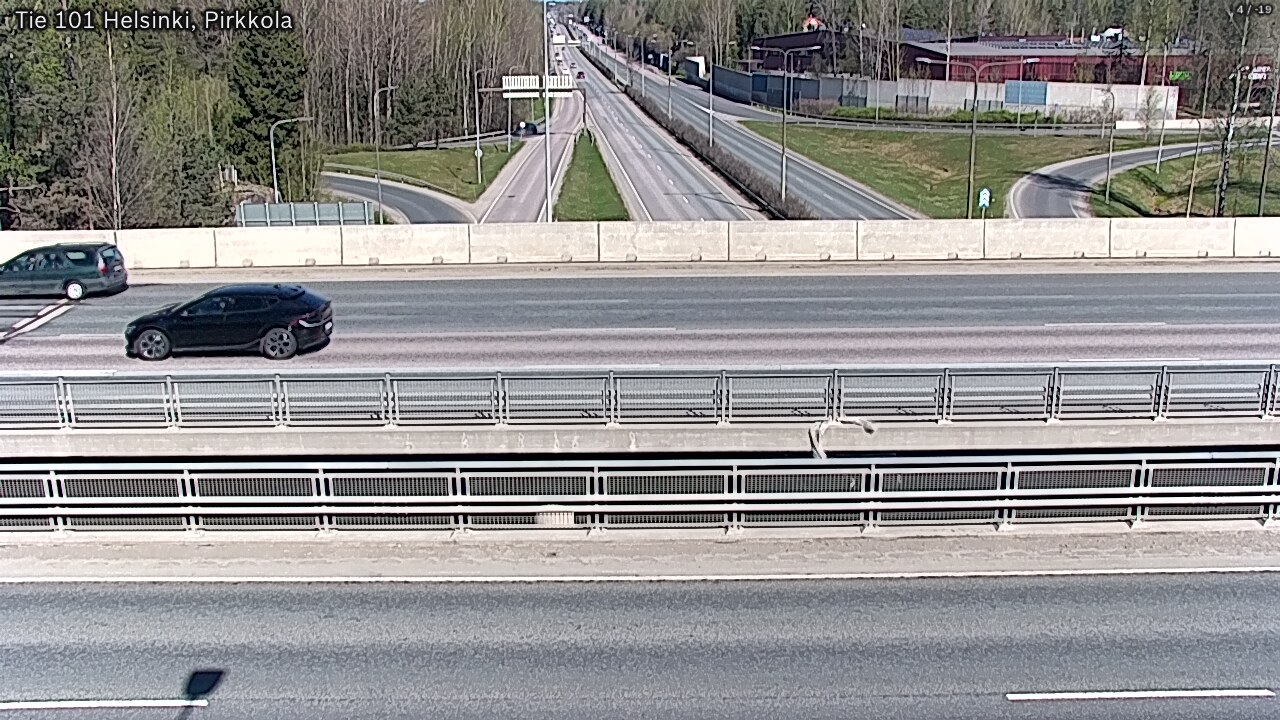 Weather Camera Image Väg 101 Helsingfors Britas, Helsinki, Uusimaa