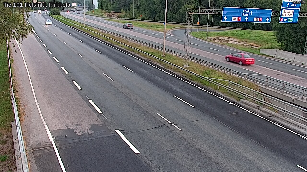 Weather Camera Image Väg 101 Helsingfors Britas, Helsinki, Uusimaa