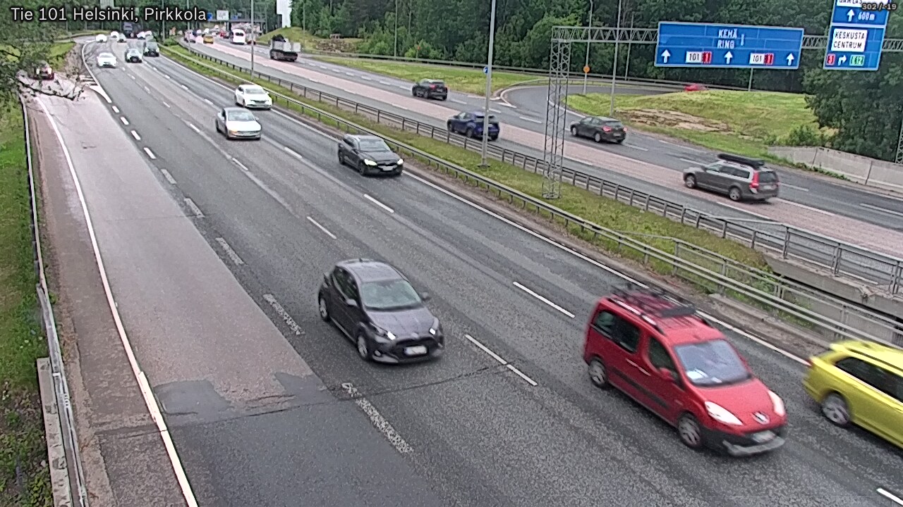 Weather Camera Image Väg 101 Helsingfors Britas, Helsinki, Uusimaa