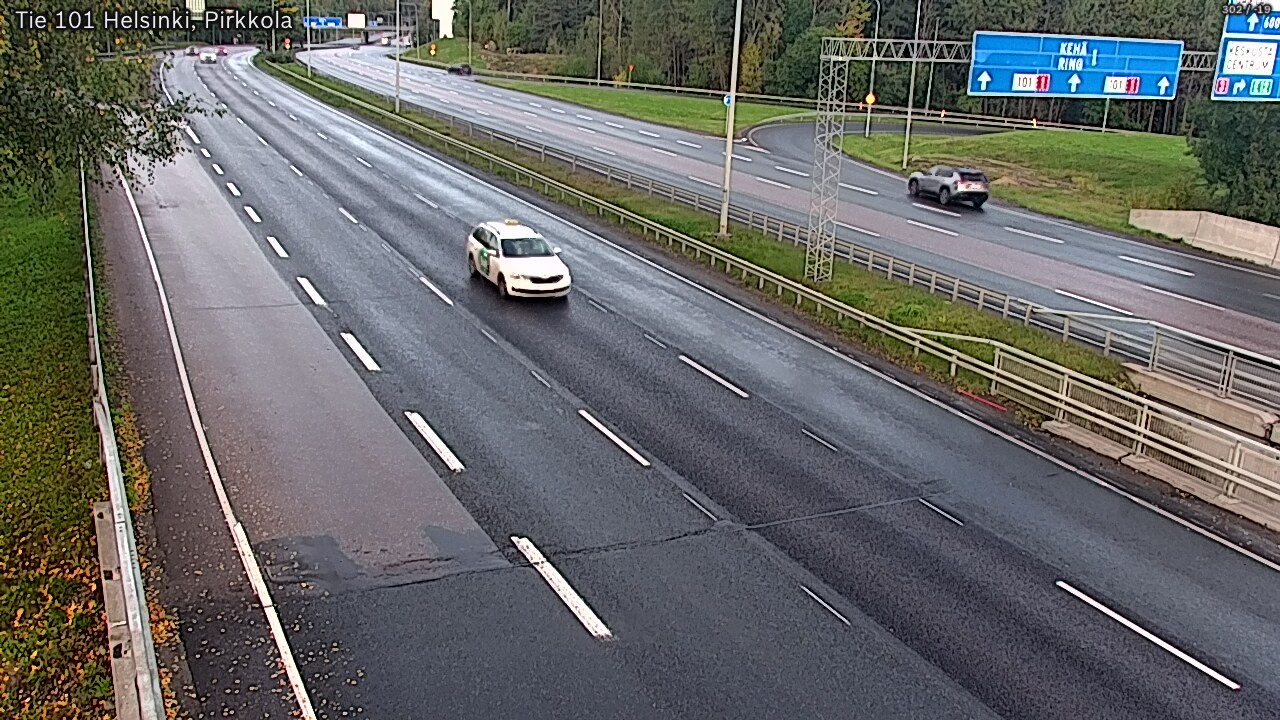 Weather Camera Image Väg 101 Helsingfors Britas, Helsinki, Uusimaa